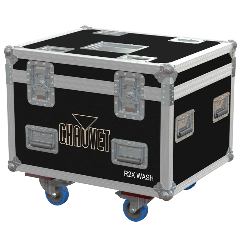 ALP FLIGHT CASES 4x CHAUVET ROGUE R2X WASH