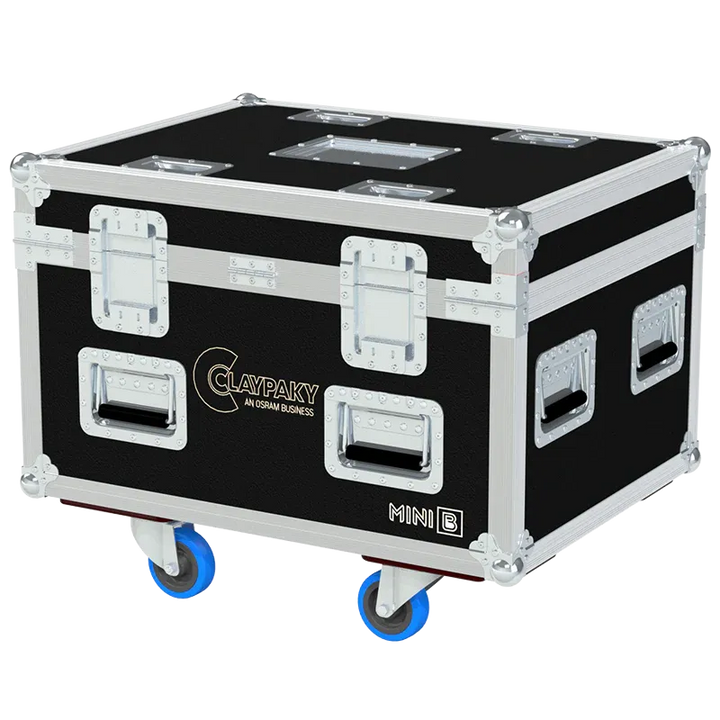 ALP FLIGHT CASES 4x CLAY PAKY MINI B WITHOUT FOAM