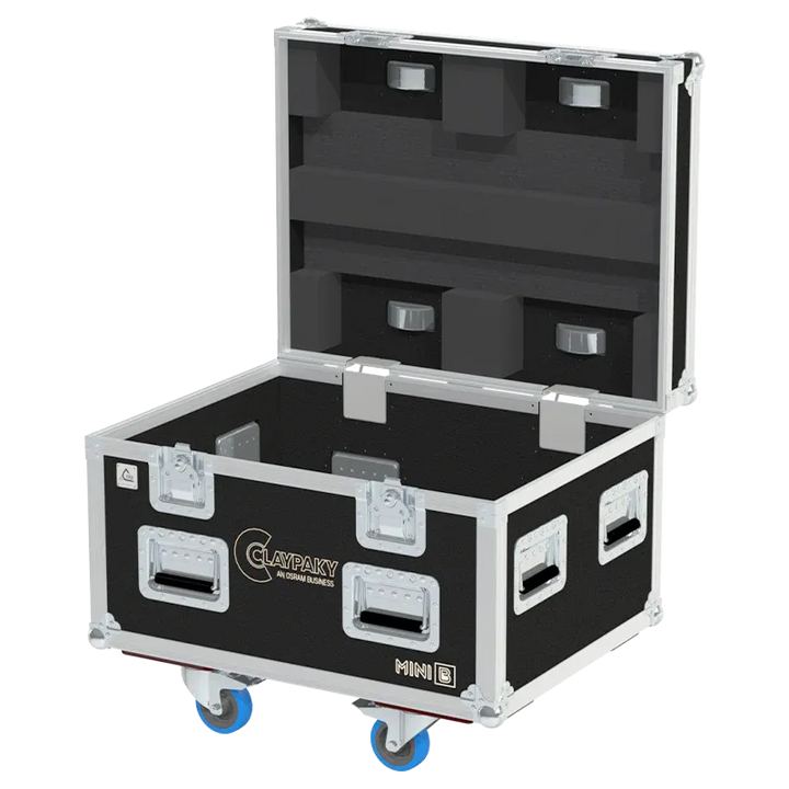 ALP FLIGHT CASES 4x CLAY PAKY MINI B WITHOUT FOAM