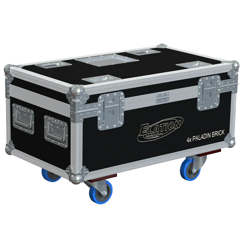 ALP FLIGHT CASES 4x ELATION PALADIN BRICK