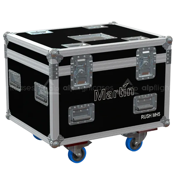ALP FLIGHT CASES 4x MARTIN RUSH MH5