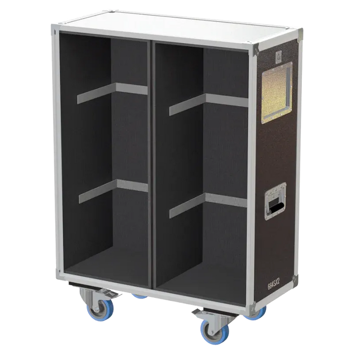 ALP FLIGHT CASES 4x ROBERT JULIAT 614 SX + CLAMPS