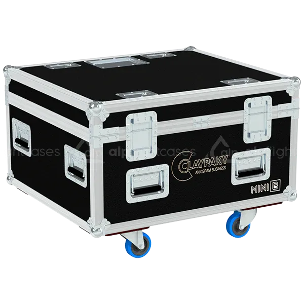 ALP FLIGHT CASES 6X CLAY PAKY 6X MINI B WITHOUT FOAM