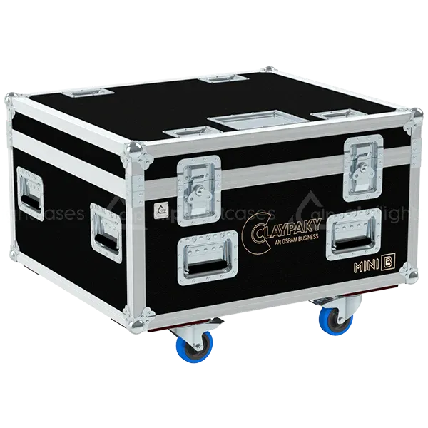 ALP FLIGHT CASES 6X CLAY PAKY 6X MINI B WITHOUT FOAM