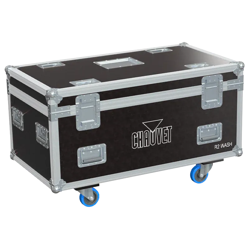 ALP FLIGHT CASES 6x CHAUVET ROGUE R2 WASH PRO