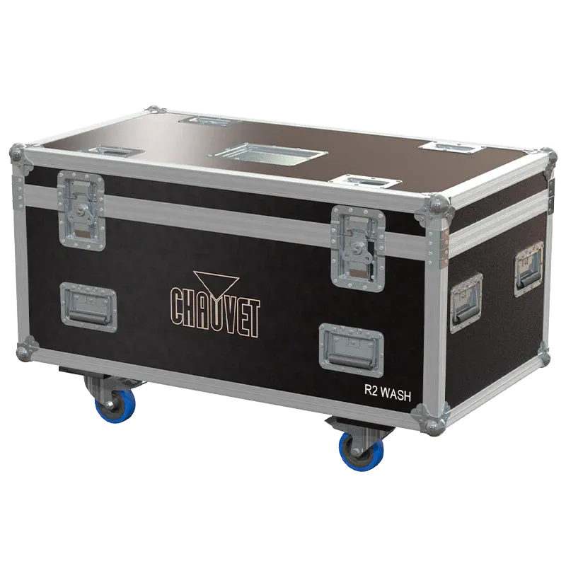ALP FLIGHT CASES 6x CHAUVET ROGUE R2 WASH PRO