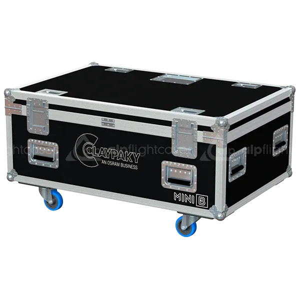ALP FLIGHT CASES 8X CLAY PAKY 8X MINI B WITHOUT FOAM