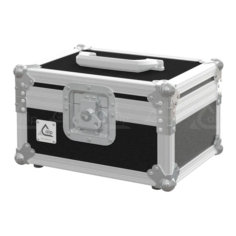 AVOLITES BUFFER LATERAL SIDE VIEW FLIGHT CASE