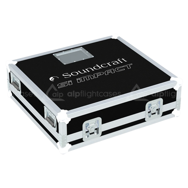ALP FLIGHT CASES SOUNDCRAFT SI IMPACT + DOG HOUSE