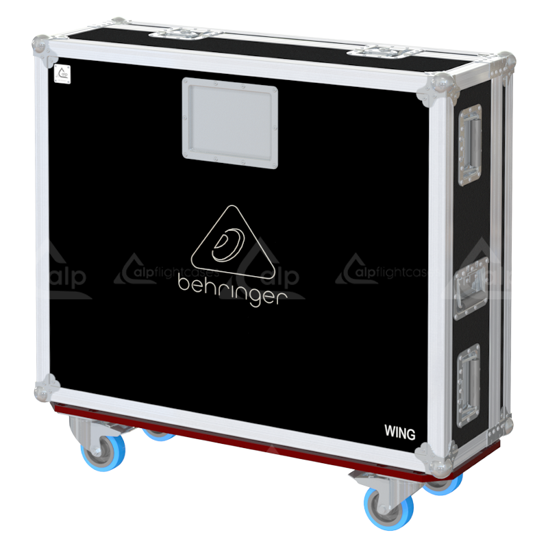 <tc>ALP FLIGHT CASES BEHRINGER WING, SERIE III - DOG HOUSE - ROULETTES</tc>