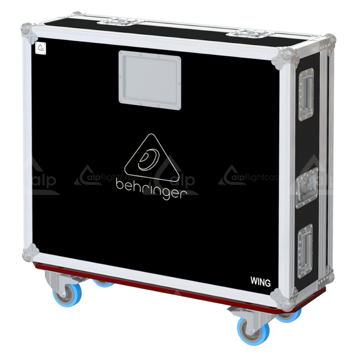 <tc>ALP FLIGHT CASES BEHRINGER WING, SERIE III - DOG HOUSE - ROULETTES</tc>