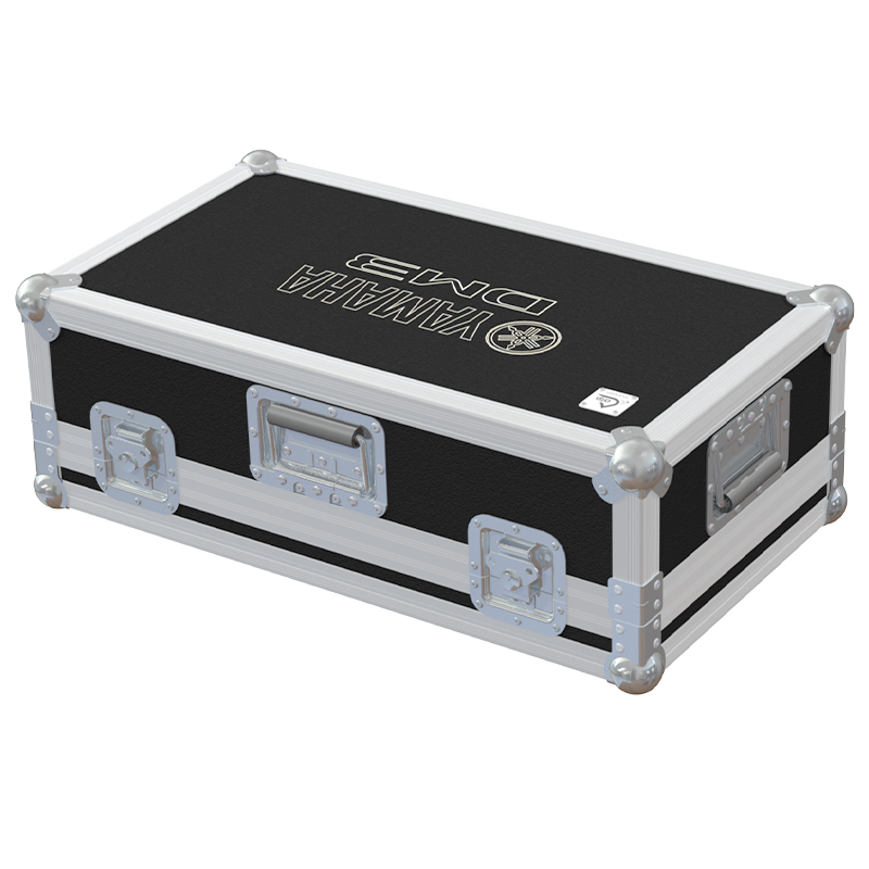 Yamaha DM3 Flight Case with extended rear cable compartment and detachable top cover