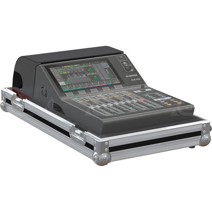 Yamaha DM3 Flight Case with extended rear cable compartment and detachable top cover