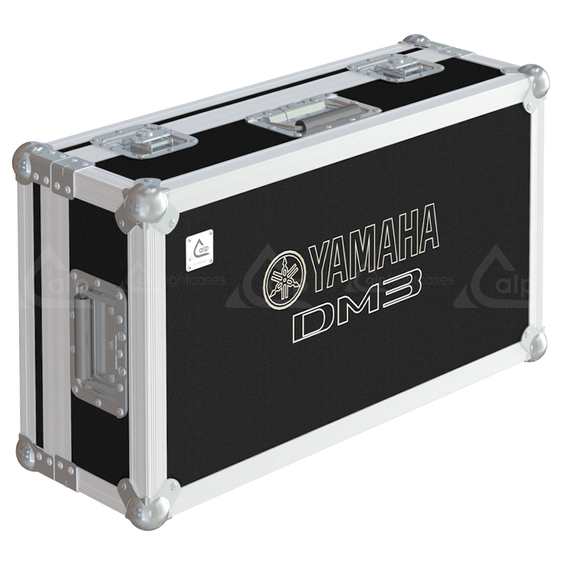 Yamaha DM3 Flight Case with extended rear cable compartment and detachable top cover