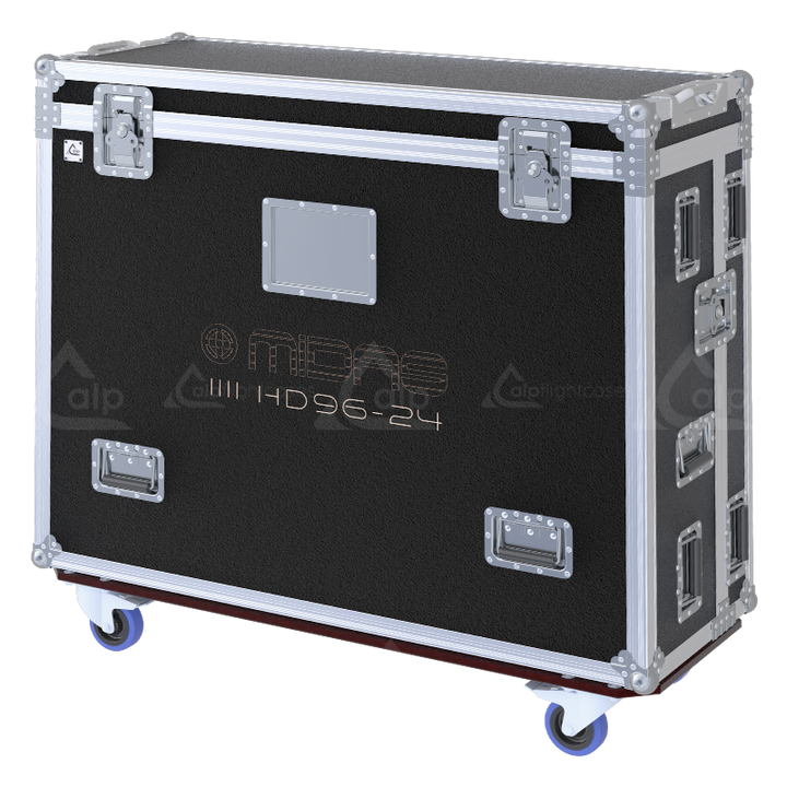 ALP FLIGHT CASES MIDAS HD96-24 SERIE IV + WHEELS