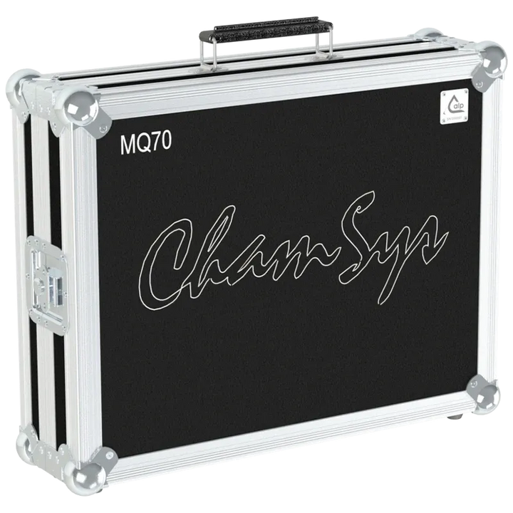 CHAMSYS MAGICQ MQ70 FLIGHT CASE SIDE VIEW