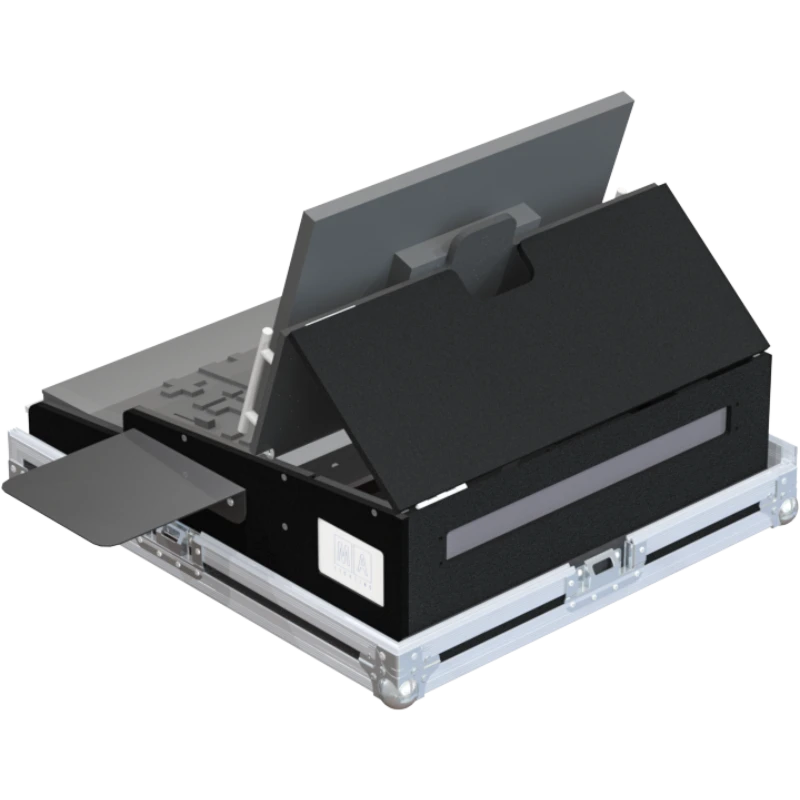 ALP FLIGHT CASES MA COMMAND WING ON PC + DISPLAY + LED