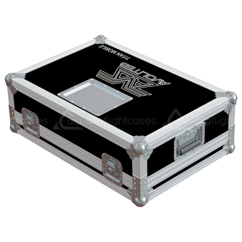 ALP FLIGHT CASES AVOLITES MOBILE + DOG HOUSE + SCREEN