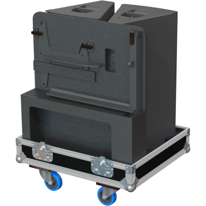 ALP FLIGHT CASES 2x D&B AUDIOTECHNIK AL90 LOUDSPEAKER + FRAME