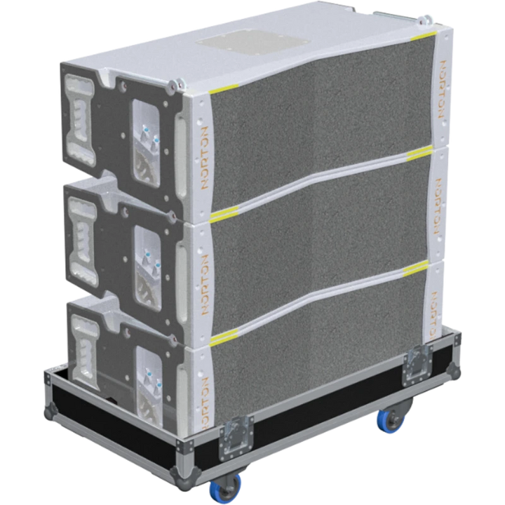 ALP FLIGHT CASES 3X NORTON LS6