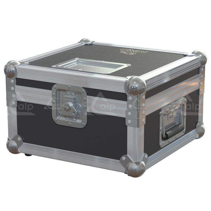Front view of the 4-way touring flight case for 4x NEXO ID14 compact speakers by ALP Flight Cases