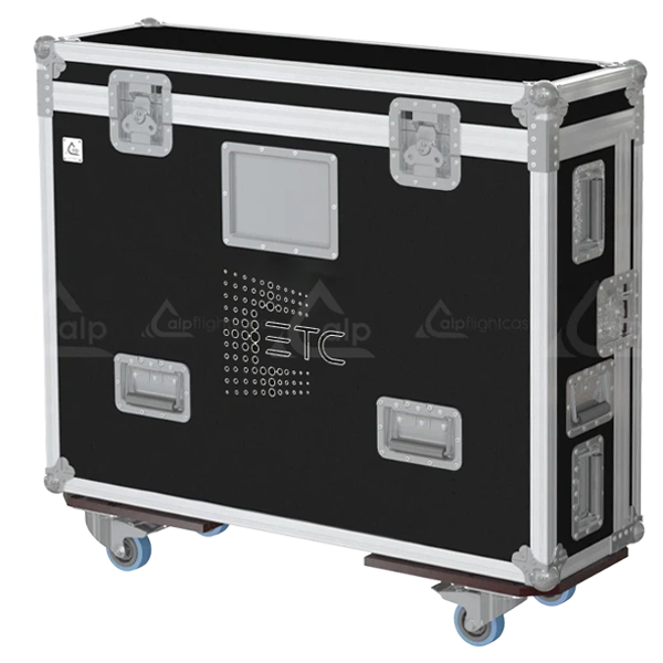 ETC EOS PROGRAMMING WING + FADER WING FLIGHT CASE LATERAL SIDE VIEW
