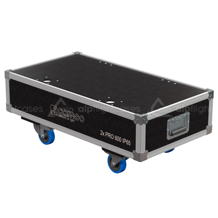 ALP FLIGHT CASES SPEEDY BOX 2x CAMEO 600 PRO IP65
