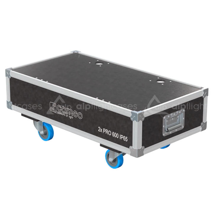 ALP FLIGHT CASES SPEEDY BOX 2x CAMEO 600 PRO IP65