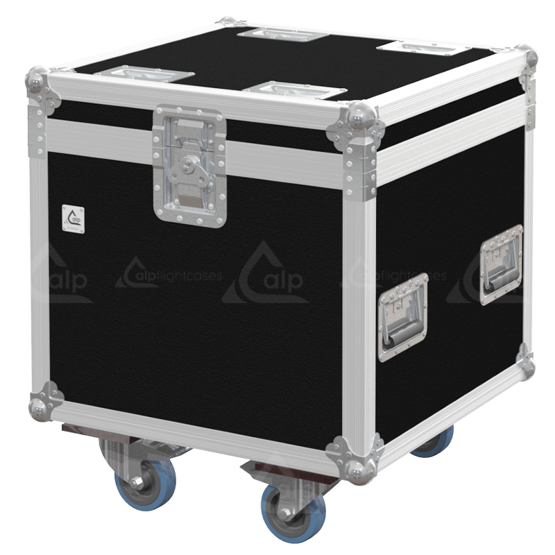 ALP FLIGHT CASES 2X CHAUVET COLOR STRIKE M - WHEELS