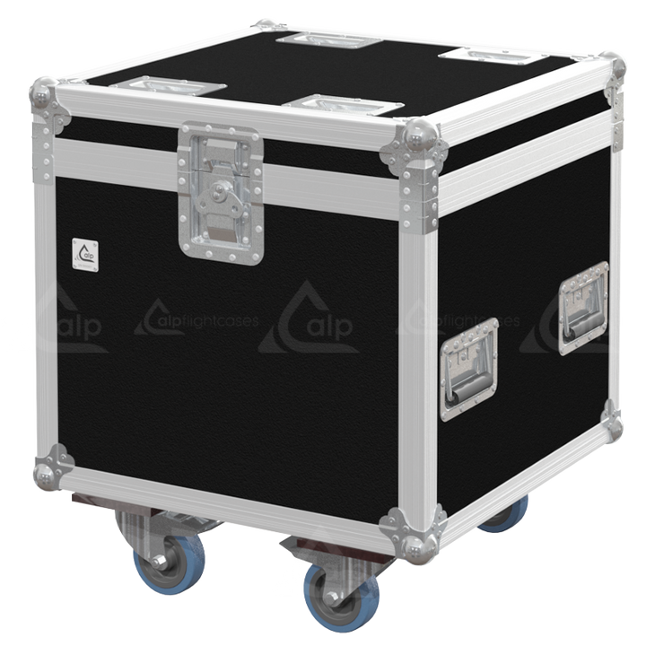 ALP FLIGHT CASES 2X CHAUVET COLOR STRIKE M - WHEELS