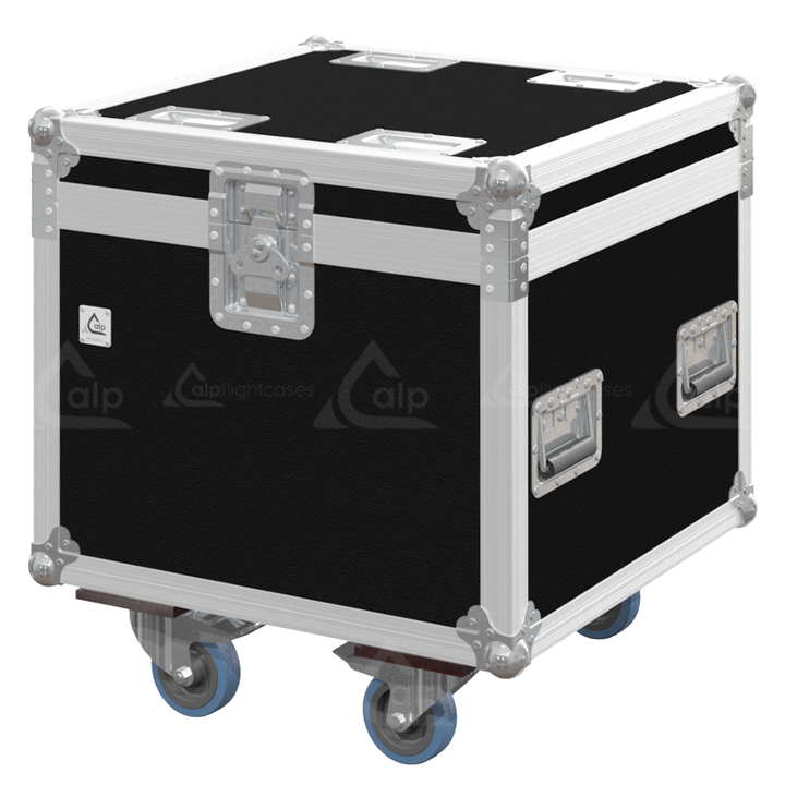 ALP FLIGHT CASES 4X CHAUVET WELL PANEL - WHEELS