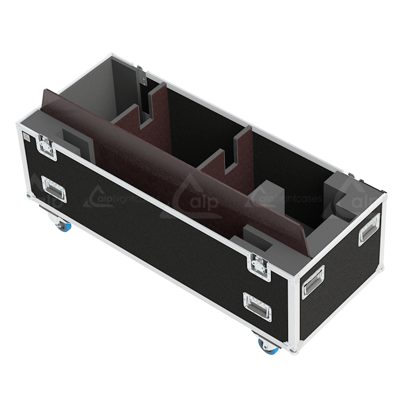 <tc>ALP FLIGHT CASES 1x LCD 55" VESTEL 55405 VS - ROULETTES
</tc>