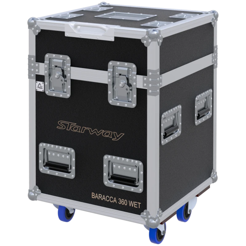 ALP FLIGHT CASES 2X STARWAY BARACCA 360 WET - SANS MOUSSE