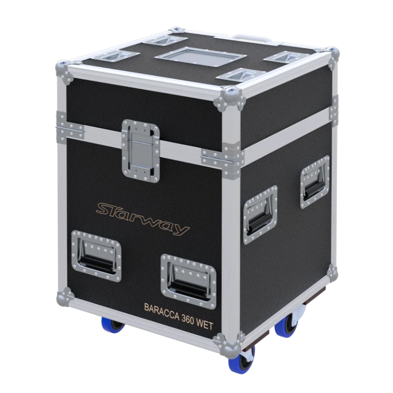 ALP FLIGHT CASES 2X STARWAY BARACCA 360 WET - SANS MOUSSE