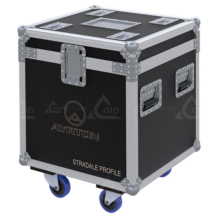 ALP FLIGHT CASES 1X AYRTON STRADALE PROFILE WITHOUT FOAM - WHEELS