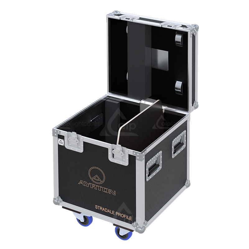 ALP FLIGHT CASES 1X AYRTON STRADALE PROFILE WITHOUT FOAM - WHEELS
