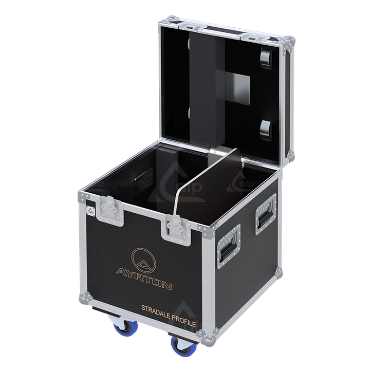 ALP FLIGHT CASES 1X AYRTON STRADALE PROFILE WITHOUT FOAM - WHEELS