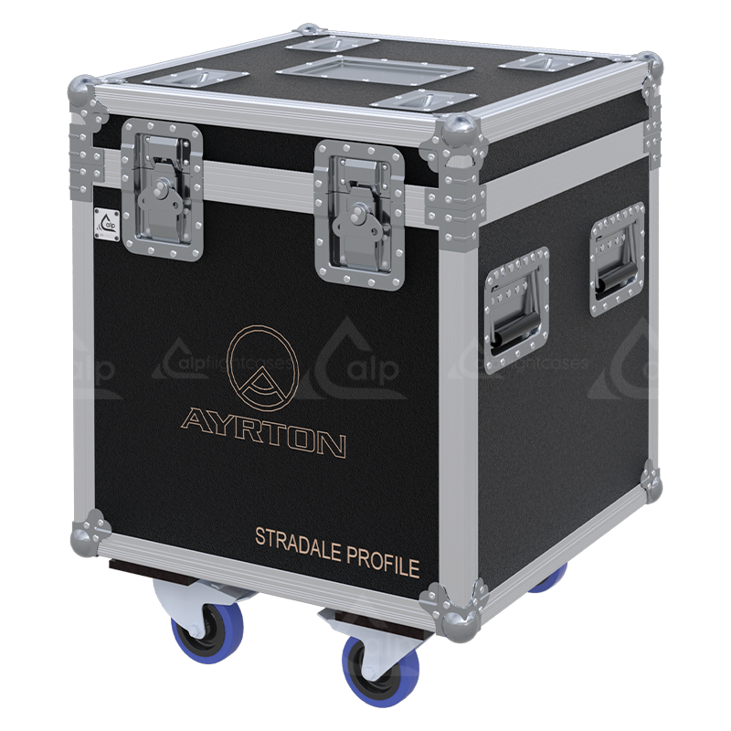 ALP FLIGHT CASES 1X AYRTON STRADALE PROFILE WITHOUT FOAM - WHEELS