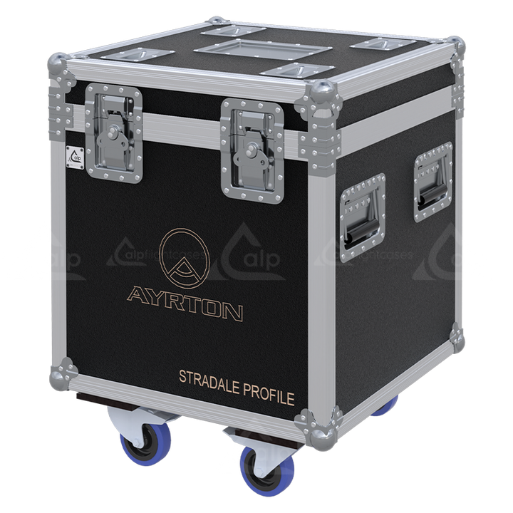 ALP FLIGHT CASES 1X AYRTON STRADALE PROFILE WITHOUT FOAM - WHEELS