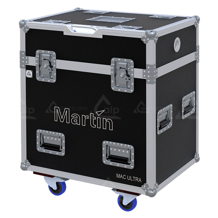 ALP FLIGHT CASES 1x Martin MAC ULTRA WASH / PERFORMANCE WITHOUT FOAM - WHEELS
