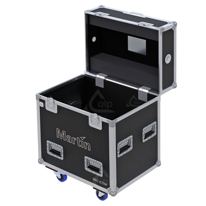ALP FLIGHT CASES 1x Martin MAC ULTRA WASH / PERFORMANCE WITHOUT FOAM - WHEELS