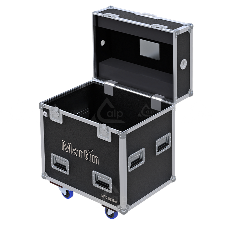 ALP FLIGHT CASES 1x Martin MAC ULTRA WASH / PERFORMANCE WITHOUT FOAM - WHEELS