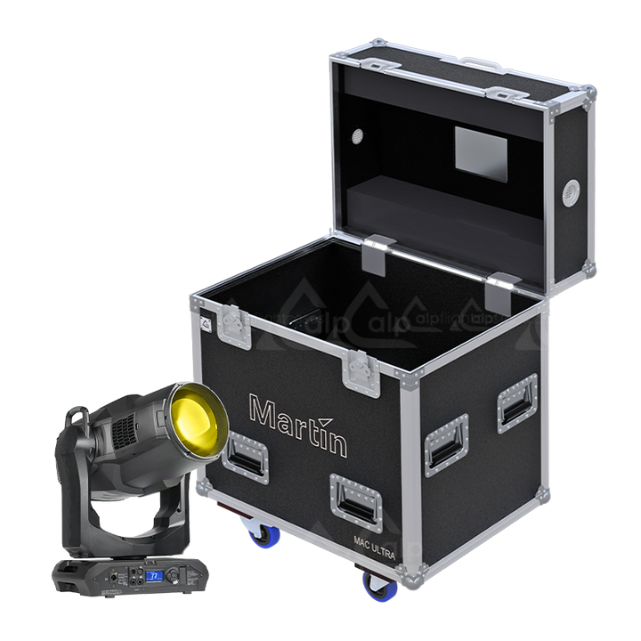 ALP FLIGHT CASES 1x Martin MAC ULTRA WASH / PERFORMANCE WITHOUT FOAM - WHEELS