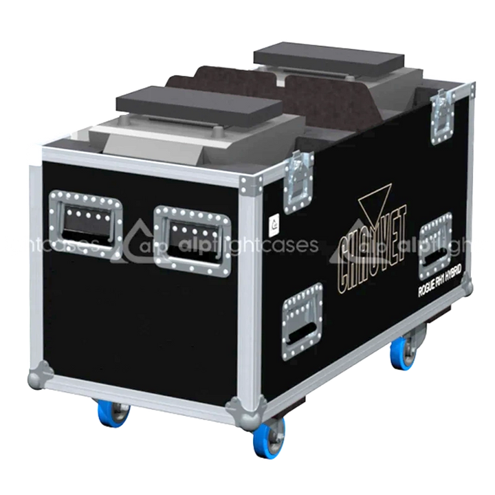 ALP FLIGHT CASES 2X CHAUVET ROGUE RH1 HYBRID