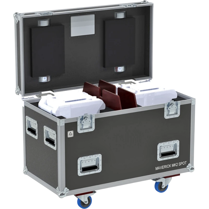 ALP FLIGHT CASES 2X CHAUVET MAVERICK MK2 SPOT