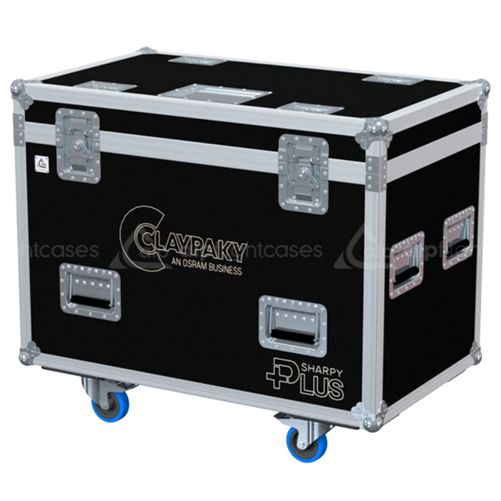 ALP FLIGHT CASES 2x CLAY PAKY SHARPY PLUS WITHOUT FOAM
