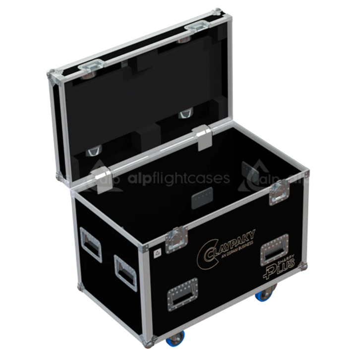 ALP FLIGHT CASES 2x CLAY PAKY SHARPY PLUS WITHOUT FOAM