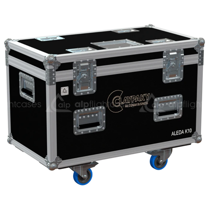 ALP FLIGHT CASES 2X CLAY PAKY A.LEDA B-EYE K10