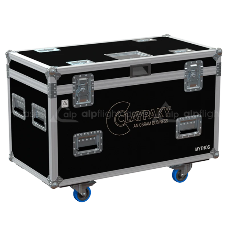 ALP FLIGHT CASES 2x CLAY PAKY MYTHOS