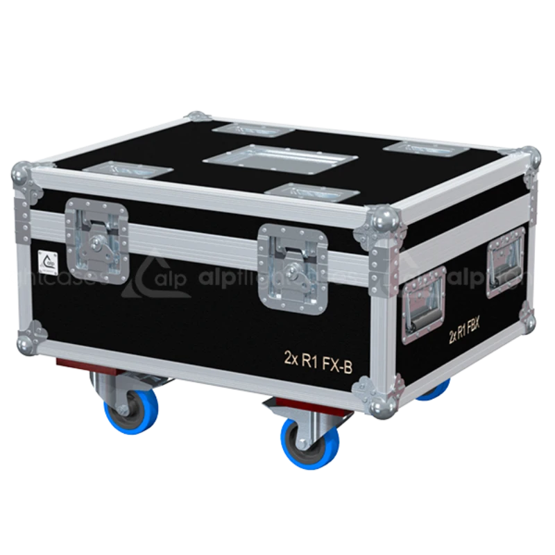 ALP FLIGHT CASES 2X CHAUVET ROGUE R1 FXB